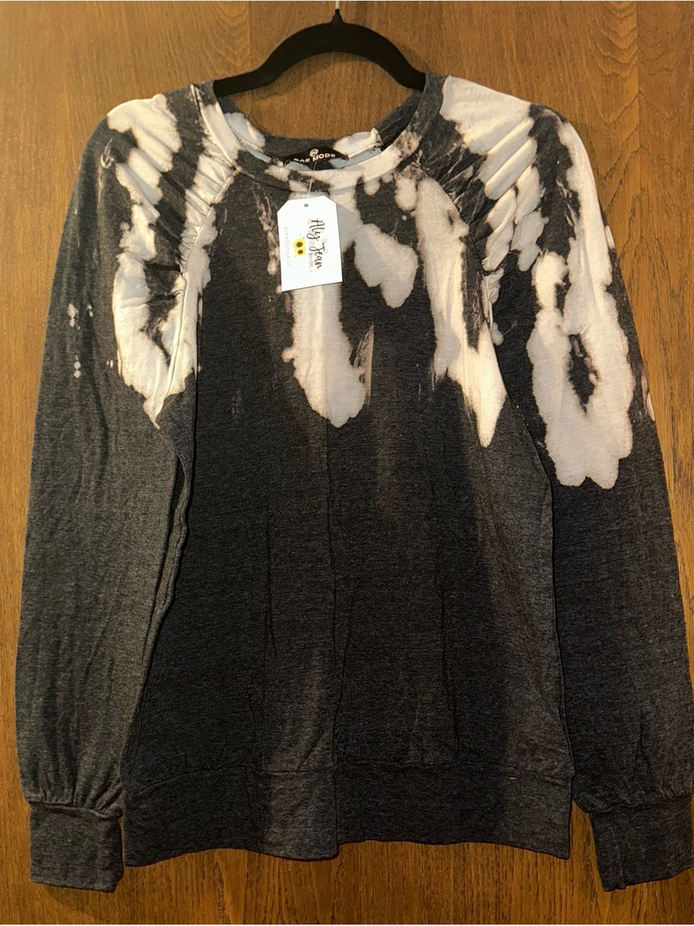 New With Tags Rae ModeTie-Dye Long Sleeve Pullover Shirt Sz M